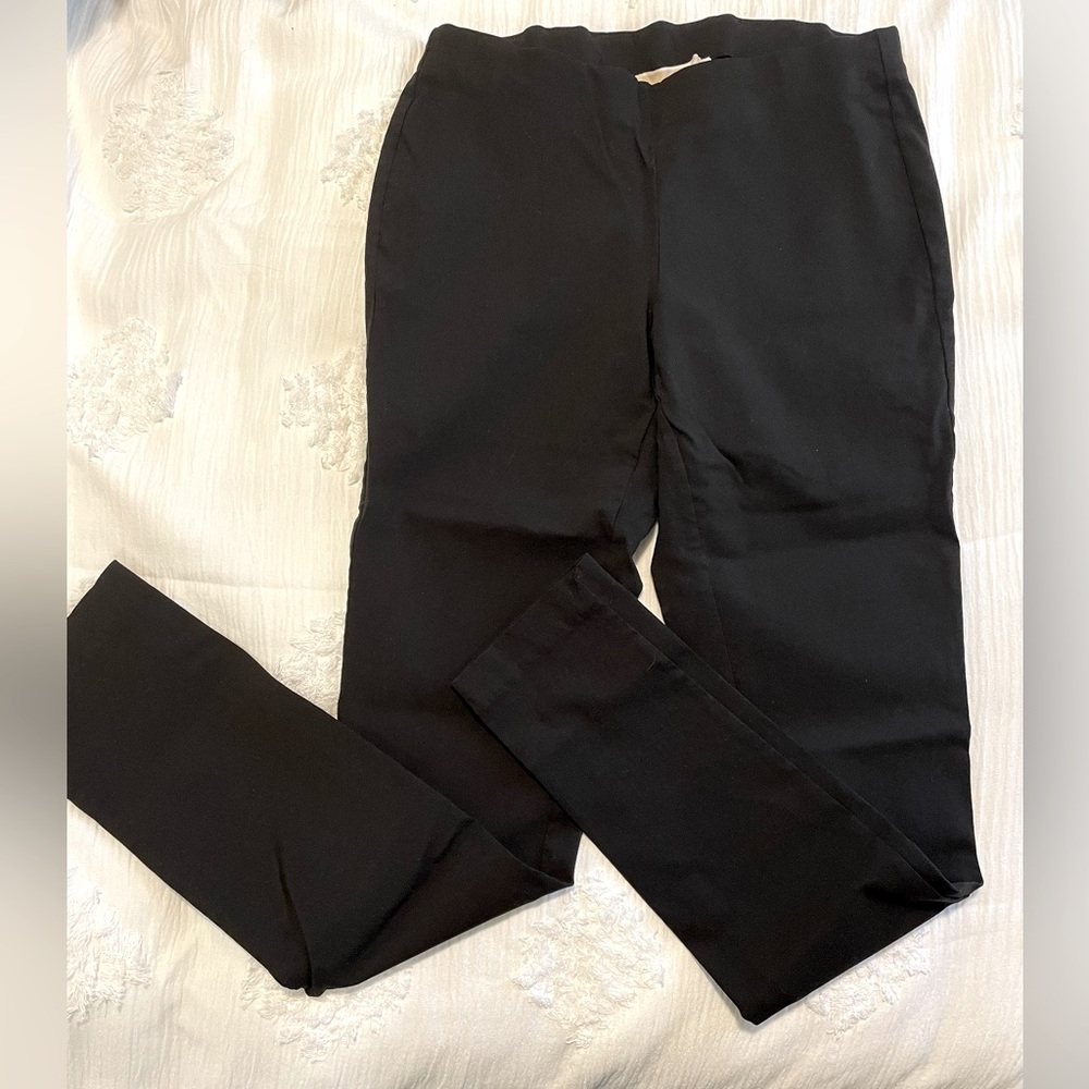 Michael Kors Stretchy Skinny Black Dress Pants